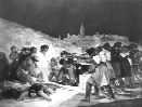 Goya-Gem�lde: Erschiessung der Aufst�ndischen