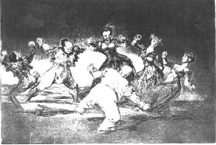 Francisco de Goya, „Disperates“, 1816-1824