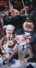 George Grosz (1926): Stützen der Gesellschaft