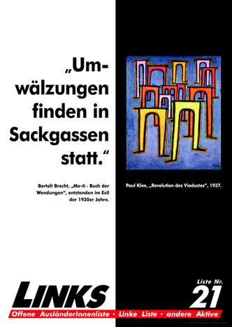 „Was ist aber diese große Aufgabe unserer Zeit? Es ist die Emanzipation“ Heinrich Heine, „Reisebilder. 3. Teil. Reise von München nach Genua. Kapitel XXIX“, 1830.