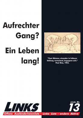 Aufrechter Gang? Ein Leben lang!